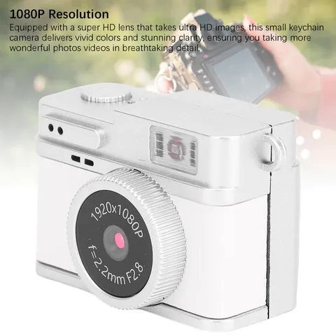 Compact Keychain Digital Camera 1080P HD Travel Video Recorder GWFA