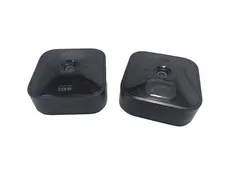 Lot of 2 Blink Outdoor 3rd Gen Security Camera Black BCM00401U For Parts Only