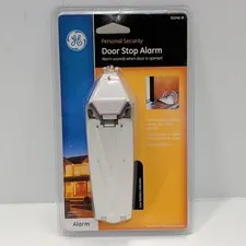 GE Personal Security Door Stop Alarm New Unopened Sealed 50246 Battery Operated