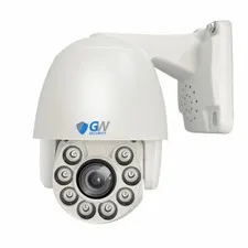8MP 4K Pan Tilt Zoom 2-Way Audio IP PoE 5X Optical Zoom Security Dome PTZ Camera