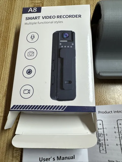 Portable Smart Video Recorder With Multiple Functional Styles