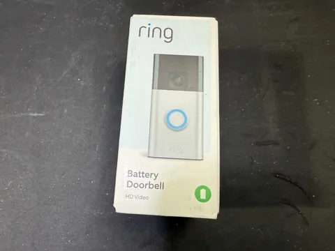Ring Battery Doorbell Head-to-Toe Video 2-Way Talk Motion Alerts Satin - New