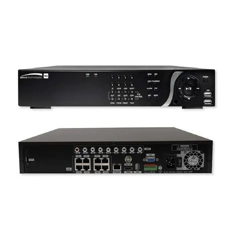 Speco N16NU8TB 16 Channel 4K Plug & Play Network Video Recorder with 16