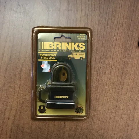 Brinks 102-20051 Weather Resistant Padlock With Cover