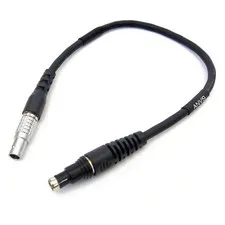 8" 4-Pin ANVIS/LEMO to Fischer/BNVD Power Cable for NVG Night Vision Systems