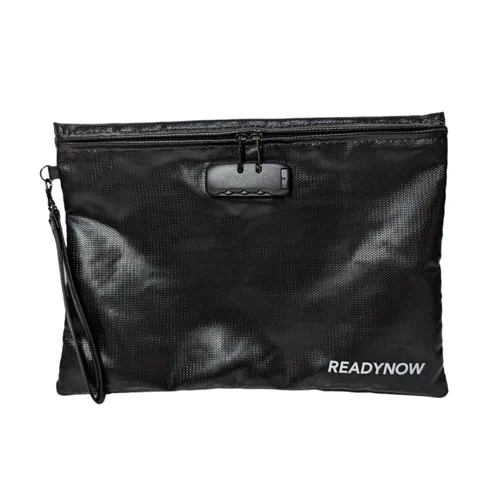 Ready Now Bags Fireproof Document Bag with 14.3 inches x 10.2 inches, Black