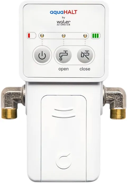 Smart Home Water Toilet Leak Detector Alarm and Automatic Shut off Valve - Water
