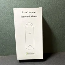 Personal Alarm Item Locator, Apple Find My Compatible, Black, MPN X003T1G1D1
