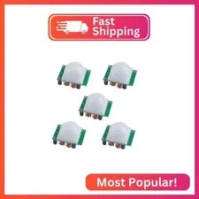 Stemedu 5pcs HC-SR501 PIR Infrared Motion Sensor Human Body IR Movement Detector