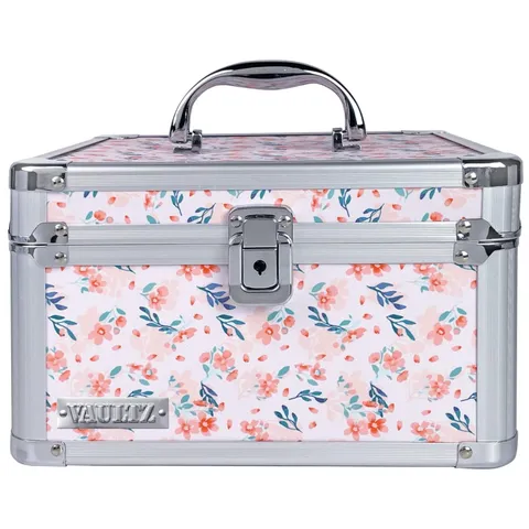 Locking Storage Box - Mesh Pocket & Adjustable Compartments