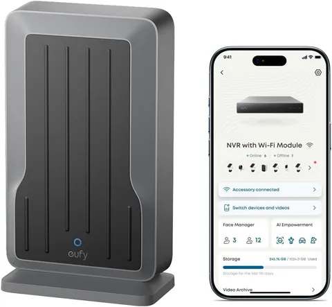 eufy NVR Wi-Fi Module, Only for eufy PoE NVR System | Supports Up to 16 eufy Wi-