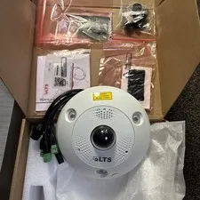 LTS 6MP 6.3MP  Fisheye PoE IP Camera CMIP7562NF-SE New Old Stock*TESTED WORKING*