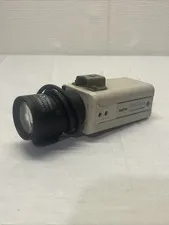 Vintage Sanyo VCC-6574A Surveillance Color Camera W/ 5.0-50mm Lens Security