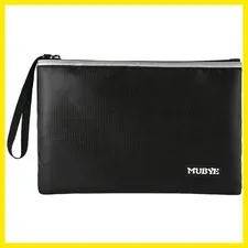 Waterproof Money Document Bag, 1Pack 10.6"x6.7" | Safe Zipper Bags, with Refl...