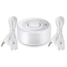 Dual Water Flood Sensor Water Immersion Detector Water Sensing Sound Alarm O3O6