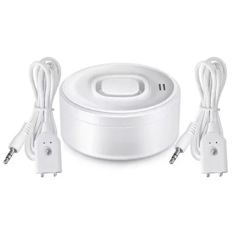 Dual Water Flood Sensor Water Immersion Detector Water Sensing Sound Alarm O3O6