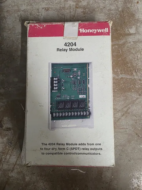 Honeywell Relay Module P/N 4204.0 Used