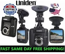Uniden Dash Cam 1080P Car Truck Dashboard Camera GPS RED LIGHT SPEED ALERT MOUNT