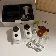 1-Pack 2K ZUMIMALL Wireless Outdoor Security Camera System for Home Security