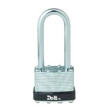Do it Laminated Steel 1-1/2" Pin Tumbler Padlock 1803DLJDIB SIM Supply, Inc.