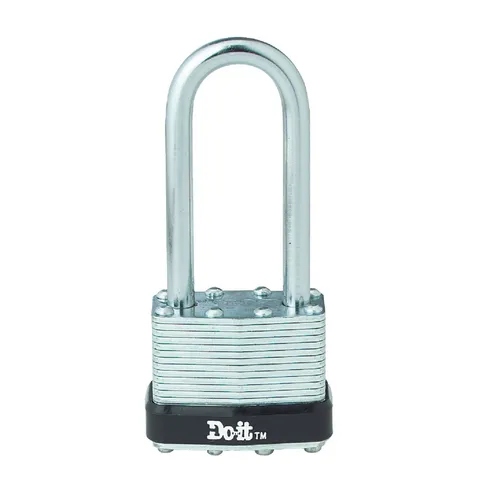Do it Laminated Steel 1-1/2" Pin Tumbler Padlock 1803DLJDIB SIM Supply, Inc.