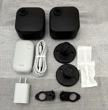 Blink Wireless Outdoor 4 Security Camera System 2 Cameras w/ Sync Module Core