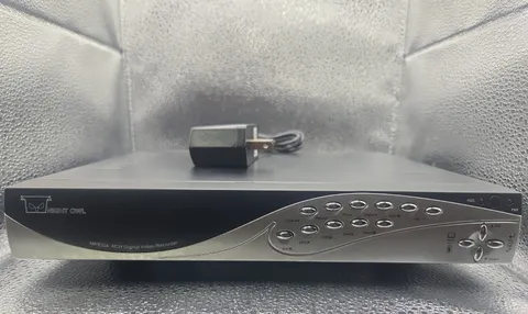 Night Owl Security DVR H.264 8CH Digital Video Recorder w/ Cord - Tested/Works