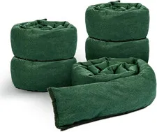 5 Pcs Water Barriers for Flooding 5Ft X 6.5In Sandless Sandbag