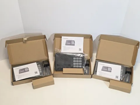 Home Wireless Intercom System 3 pack Sanzuco FTAN40A 3 codes 10 channel NEW