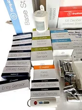 SimpliSafe 1st Generation Security System Bundle 20 pieces + batteries