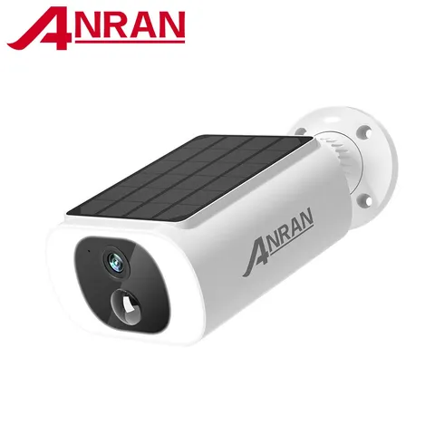 ANRAN 2K Solar Security Camera Wireless Outdoor WiFi Color Night Vision
