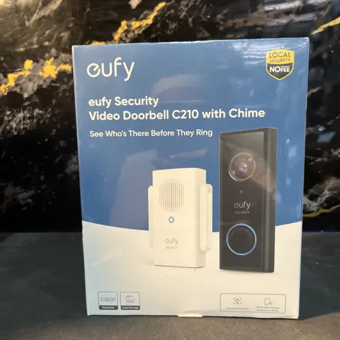 ¥ Eufy Security Video Doorbell C210 with Chime- NEW