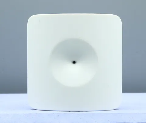 SimpliSafe SSGB3 Glassbreak Sensor 3rd Gen White w/ Mounting Plate Cover