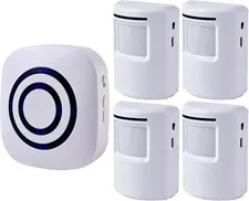 Seanme Motion Sensor Alarm, Wireless Driveway Alarm, Home Security Business Dete