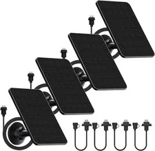 4 Pack Solar Panel Blink Outdoor 2K /4(4th Gen)/(3rd Gen XT3 & XT2/XT Camera