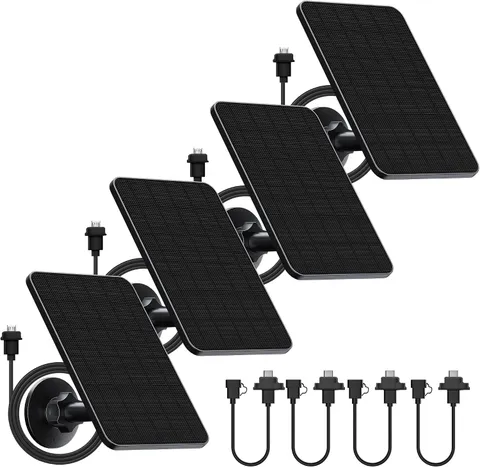 4 Pack Solar Panel Blink Outdoor 2K /4(4th Gen)/(3rd Gen XT3 & XT2/XT Camera