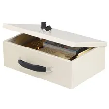 Fire Resistant Safe Fire Safe Box with Key Lock for Home Office Security Stor...