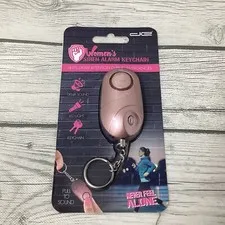 Personal Emergency Siren Alarm Keychain 130dB  Siren & LED light