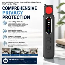 Long Range RF Signal Detector Hidden Camera Locator For Hotel Vehicle Scenarios