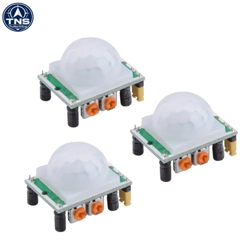 3pcs HC-SR501 PIR Infrared Motion Sensor Module for Arduino Raspberry Pi Wall...