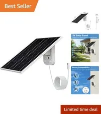 Eco-Friendly 3W 5V Monocrystalline Solar Panel for Outdoor Security Solutions