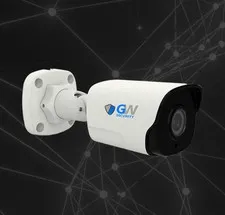 GW Security GW863701M IP/Network Wired Bullet Security Camera White/Black