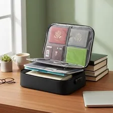 Heavy Duty Waterproof Document Holder with Trolley Compatibility