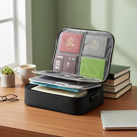 Heavy Duty Waterproof Document Holder with Trolley Compatibility