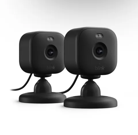 Blink Mini 2 HD Smart Security Camera w/ Night Vision, Motion Detection 2-Pack
