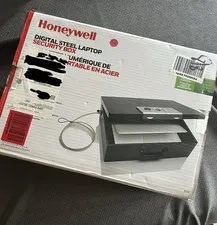 Honeywell 6110 Steel Digital Combo Laptop Security Box, Never Used