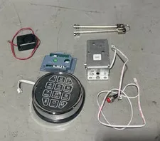 Fireproof Digital Keypad Panel for Gun, Electronic DIY Secure Locking Solenoid..