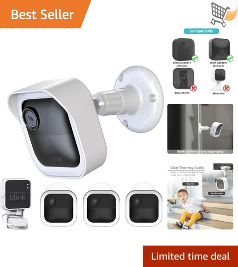 Blink Camera Housing Mounting Bracket Protect Cover 3 Pack for Outdoor Security