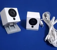 Set Of 2 Wyze Cam v2 Smart Home WYZEC2 1080p Security Camera With Power Cords