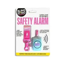 BLINGSTING, Mini Personal Safety Alarm, Teal
